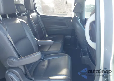 2018 Honda Odyssey Elite из США, поврежденный, VIN 5FNRL6H92JB000413